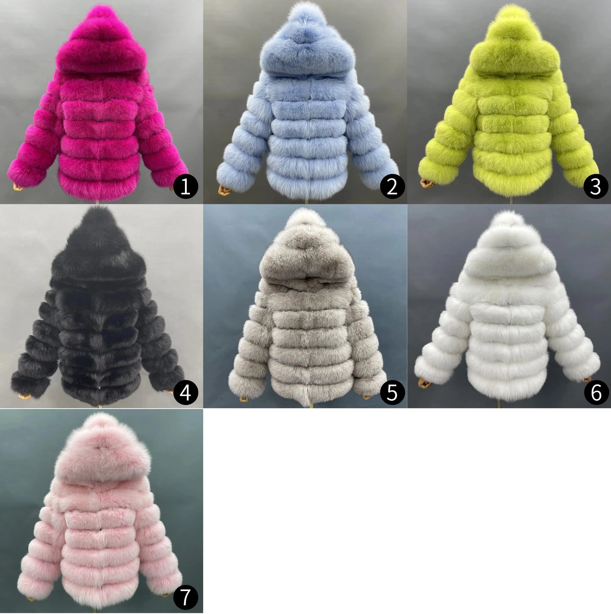 Janefur new arriving cost-effective hot selling medium length hooded women fox fur coat