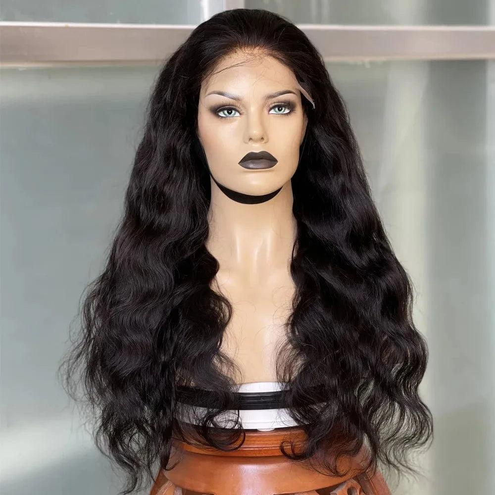 Joywigs 30 Inch HD Body Wave Lace Frontal Wig For Women 150 180 Density Human Hair Transparent HD Lace Frontal Wigs