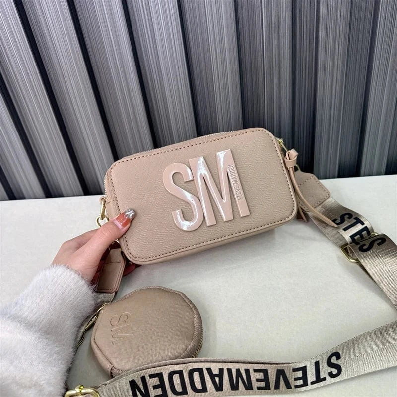 Khaki Sac A Main 2024 PU Leather Shoulder Bags Designer Purses and Handbags Famous Brand Women Bags Luxury