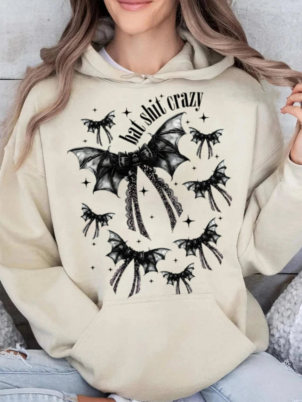 Khaki / XL Hoodies New Autumn Winter Casual Belted Hoodies Lightweight Cotton Hooded Sweatshirt - Breathable Fabric with Contrast Stitching