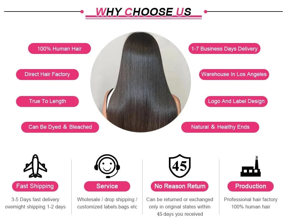 Kinky Straight Human Hair Wigs Ready To Wear 13x4/13x6 HD Lace Front Human Hair Wigs Yaki Frontal Lace Wig 5x5 Lace Closure Wigs