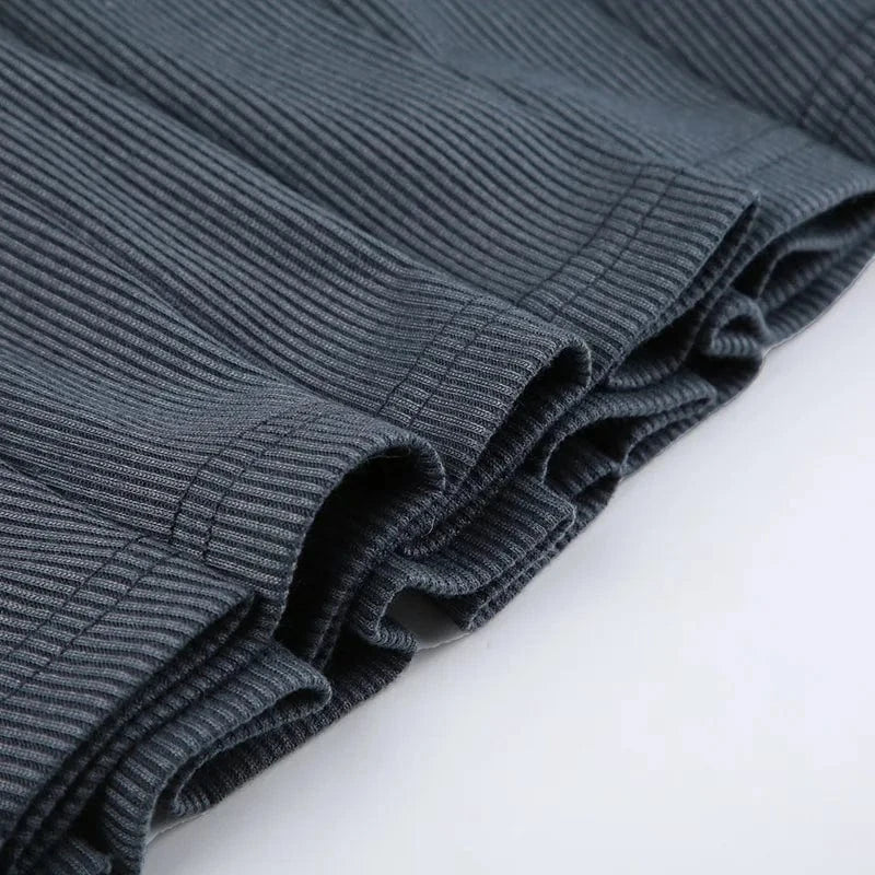 KJ07578 2024 Fall Winter Trendy Boutique Fashion 2 Piece Skirt And Top Set For Women