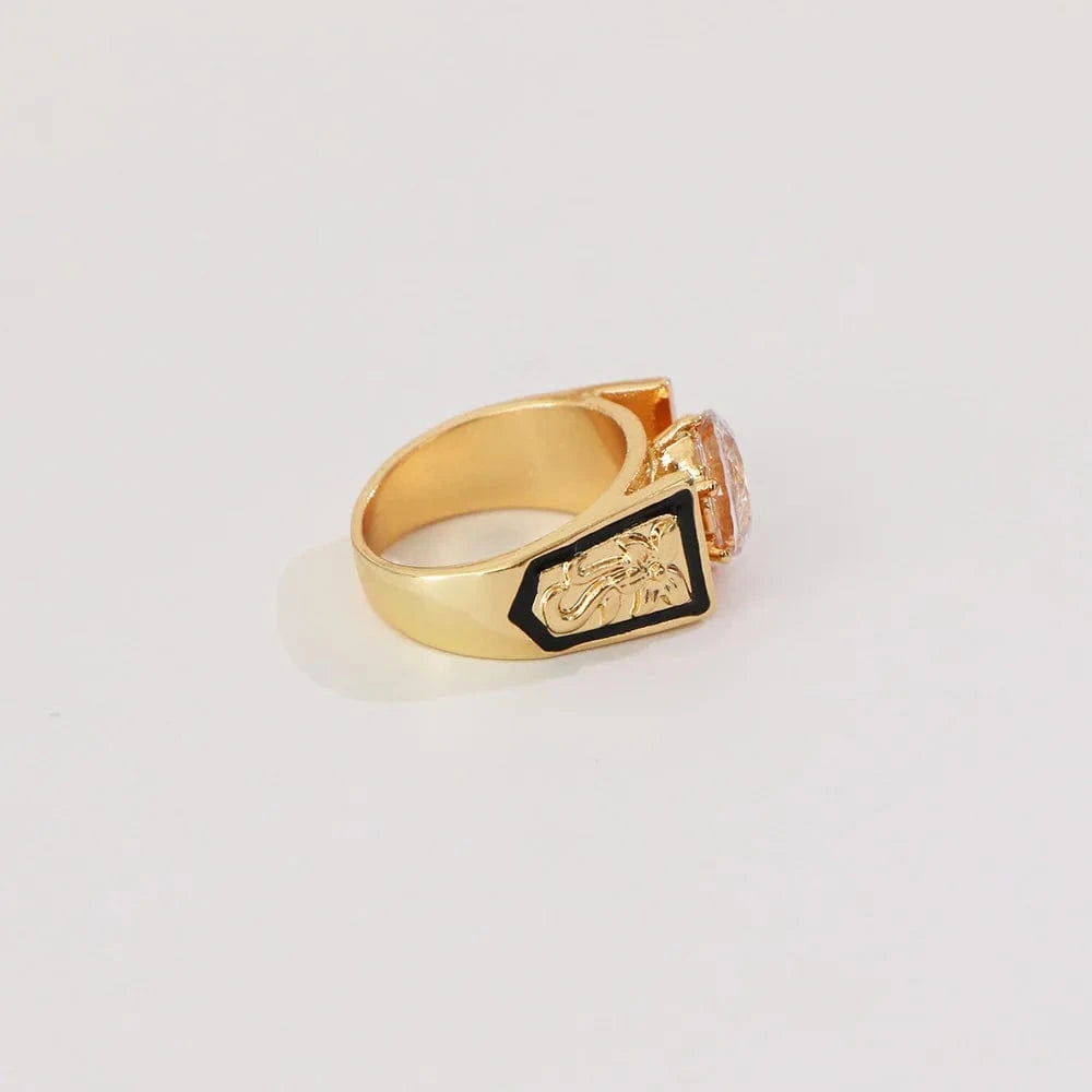 Komi Hawaiian Rings Pearl personalized Style Rings Gold Plated hawaiian jewelry wholesale