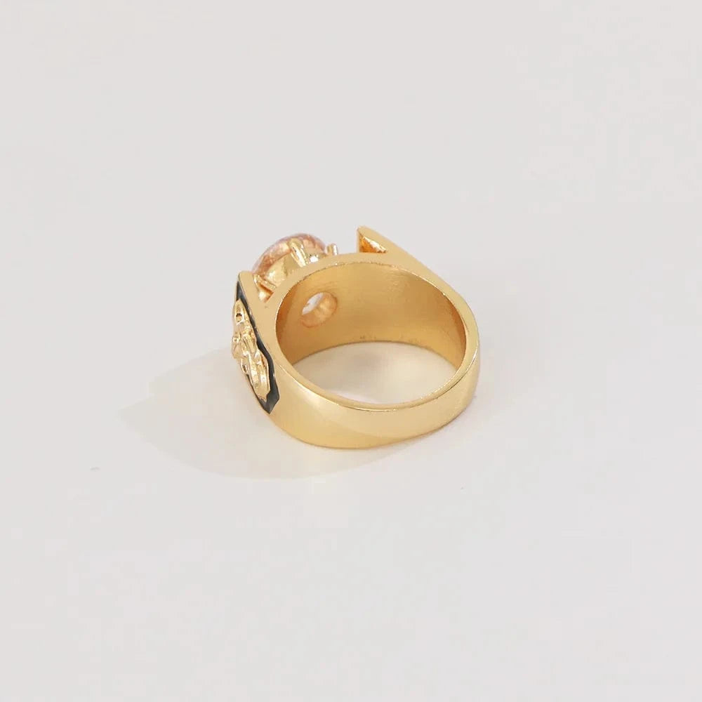 Komi Hawaiian Rings Pearl personalized Style Rings Gold Plated hawaiian jewelry wholesale