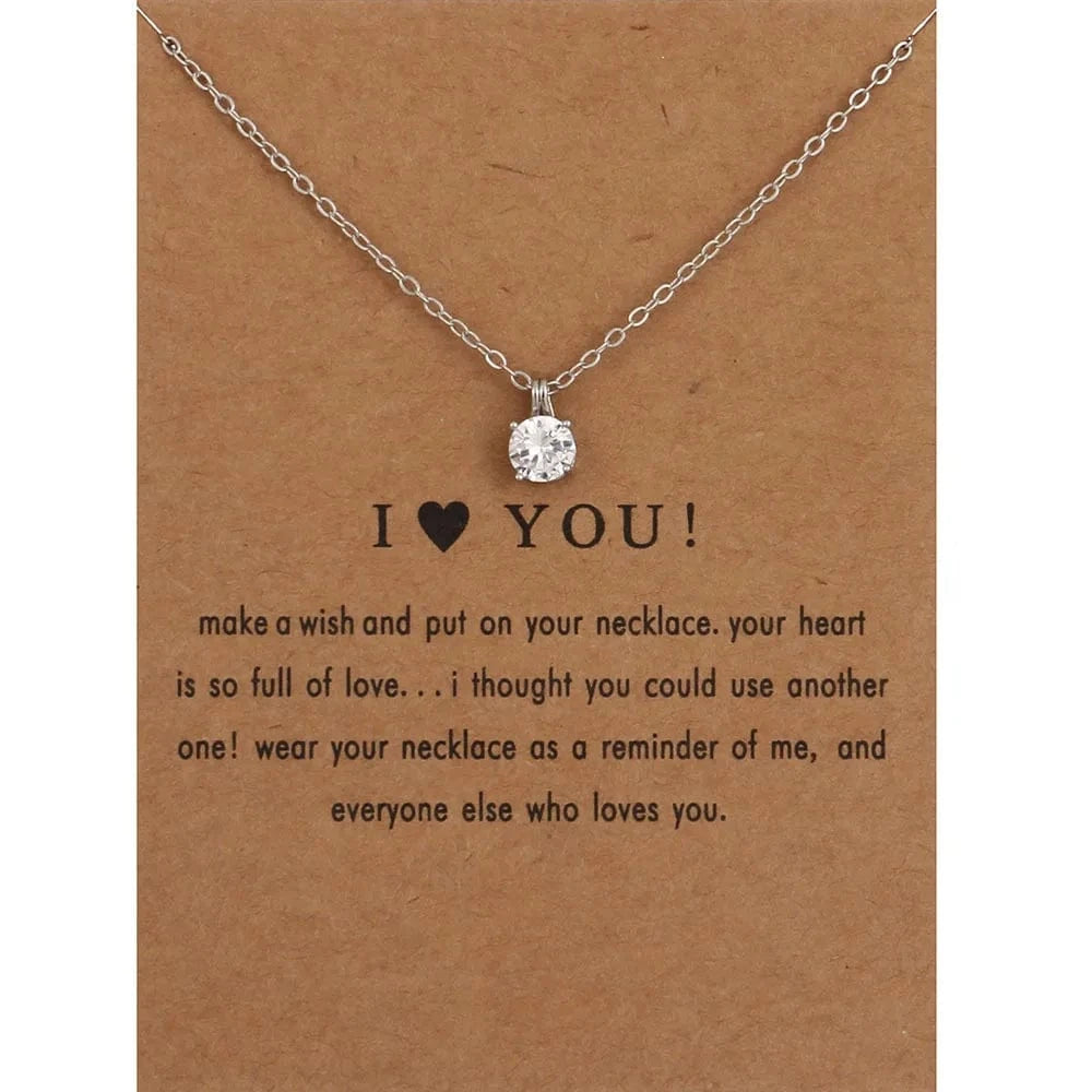 Korean Necklace Fashion Jewelry Make Music Pitch Perfect Gift Card Pendant Necklace