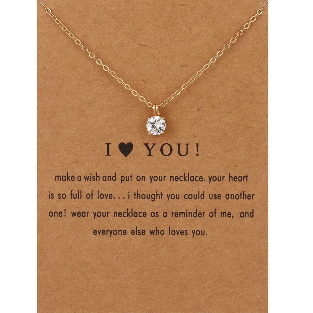 Korean Necklace Fashion Jewelry Make Music Pitch Perfect Gift Card Pendant Necklace