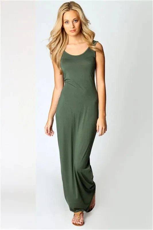 L / #7-green Huiya New fashion arrival plus size stretchy vintage dress elegant long party dress bodycon sundresses women summer 2022