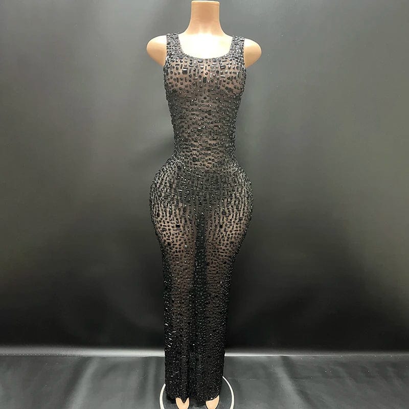 L / Black Novance Y2507-TD Wholesale Clothing Supplier Sexy Plus Size Evening Dresses Women Lady Elegant 2024 Luxurious Wedding Gown