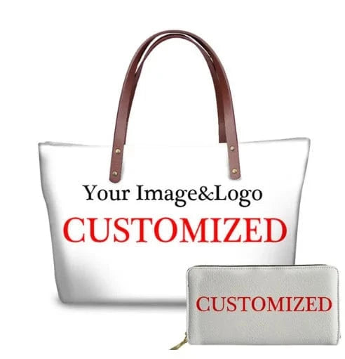 L / custom Polynesian Samoa Tattoo Tribal Flower Print Leather Purses Custom Handbags and Purses for Women Bags Women Handbags Ladies 2024