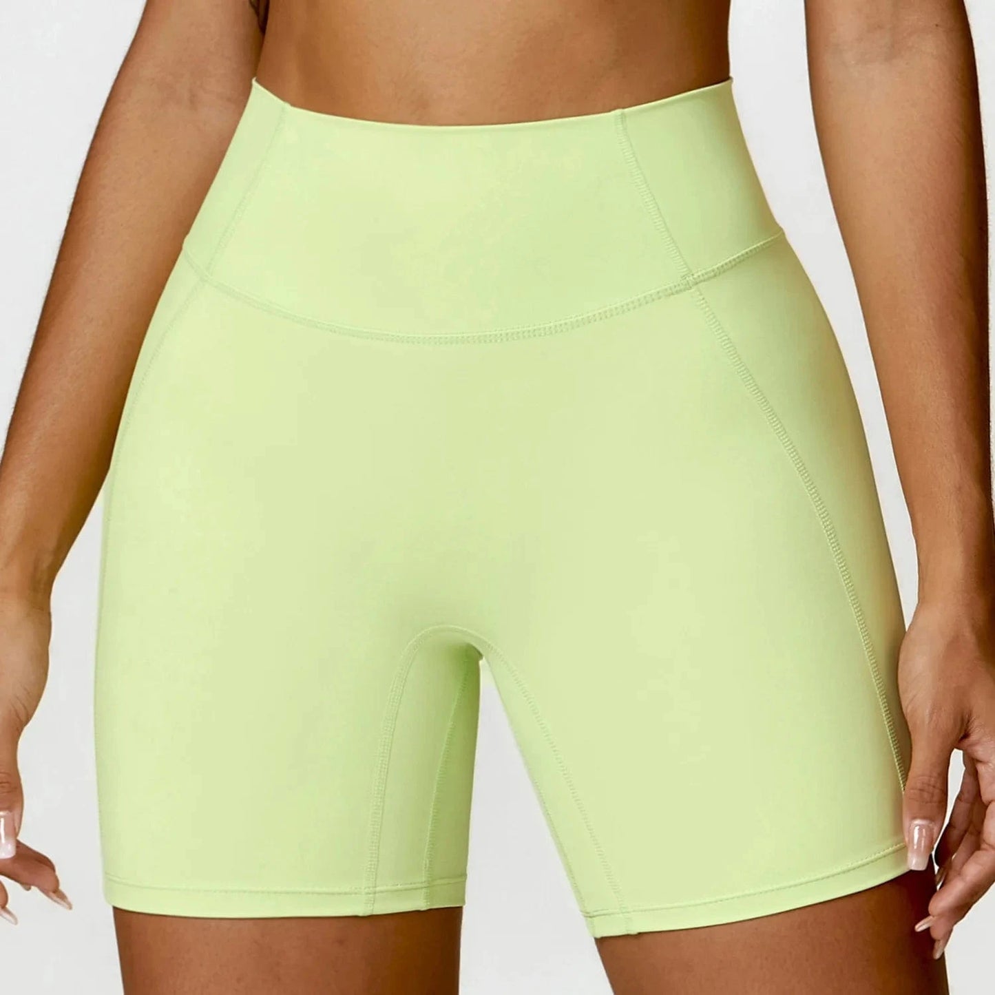 L / green shorts 2024 Sportswear Tracksuit Yoga Slim Running Zipper Jacket Gym Scrunch Butt Shorts bra leggings 4 Piece Workout fitness Gym Sets