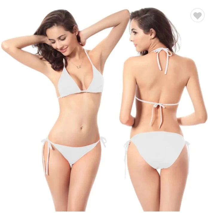 L / White Liu Ming Hot Selling Wholesale OEM Cheap Women Sexy More Solid Colors Swimsuit Swimwear Bikini