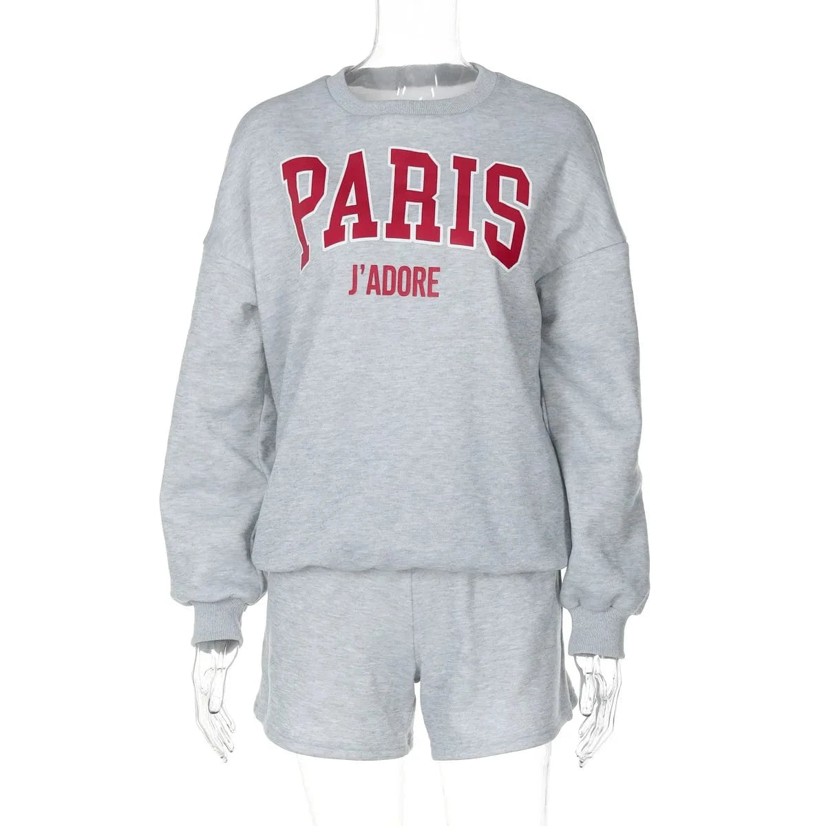 L / Z910ST06 Gray Bomblook Z1010ST06 Women Tracksuit Sweatshirts Shorts Sporty Letter Embroidery 2 Piece Set Casual Streetwear Fit Outfits