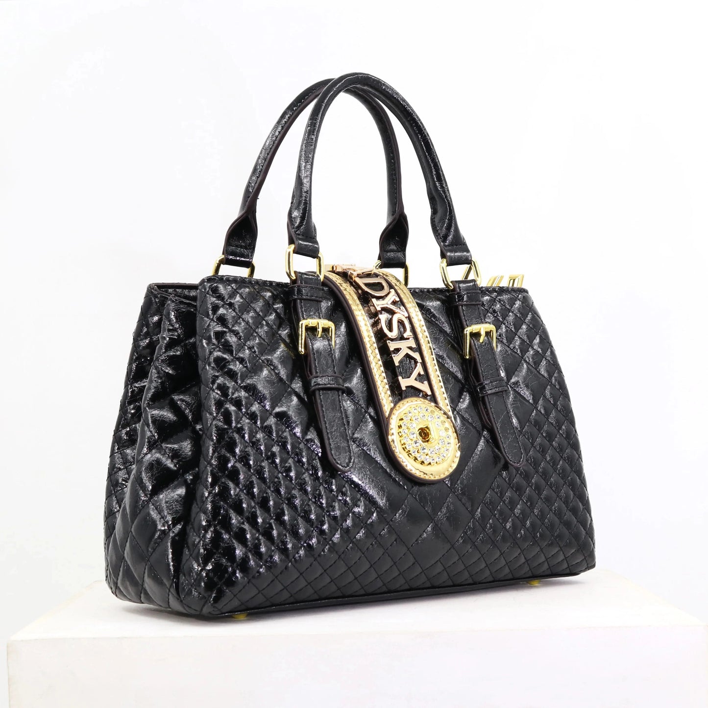 L33*H21*W13*HANDLE 13CM / 22908sxh-ld Black Ladysky 2024 newest fashion ladies handbag quality super fiber designer bags for women large capacity female hand bag factory 3