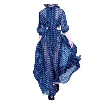 Ladies casual long dresses party midi dress casual women clothing chiffon new style designs 2024