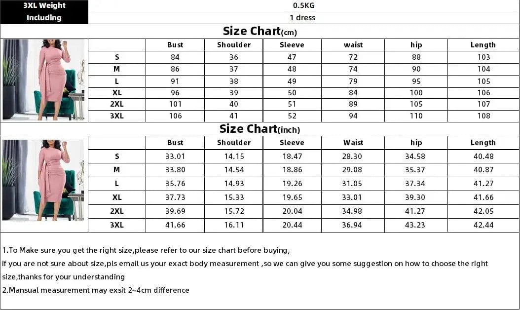 Ladies Dresses 2024 Business O Neck Midi Length Ladies Office Dresses Ruffled Ribbons Plus Size African Woman Dress