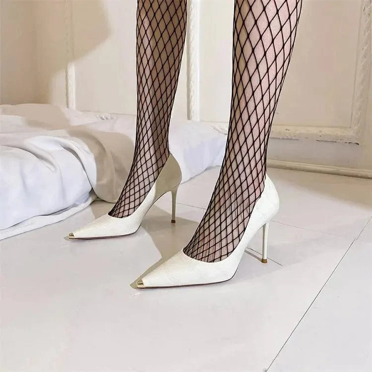 Ladies Sexy Party Banquet Dress Sandal Pumps Women Solid Color Pointed Stiletto High Heels