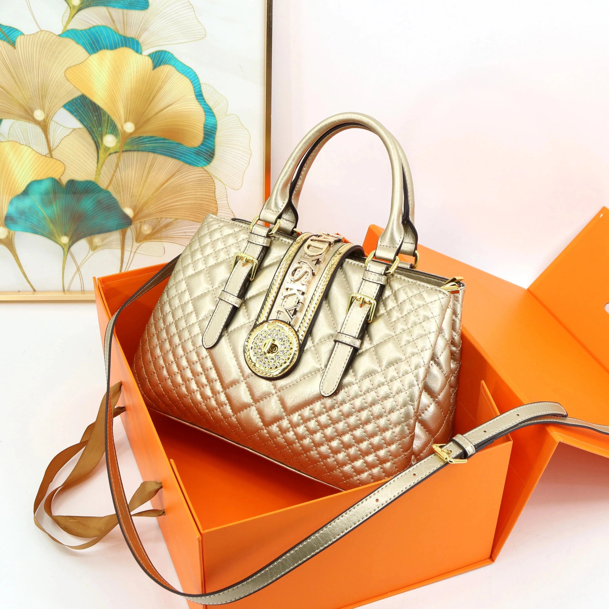 Ladysky 2024  fashion ladies handbag quality super fiber designer bags for women large capacity female hand bag factory 33 cm