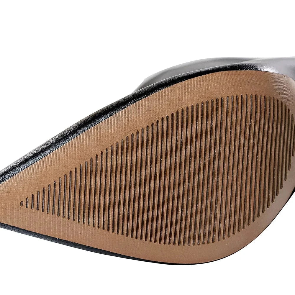 Large Size 43 Botines Para Dama Leather Spike Heel Bootie Shoes Ankle Boots for Ladies