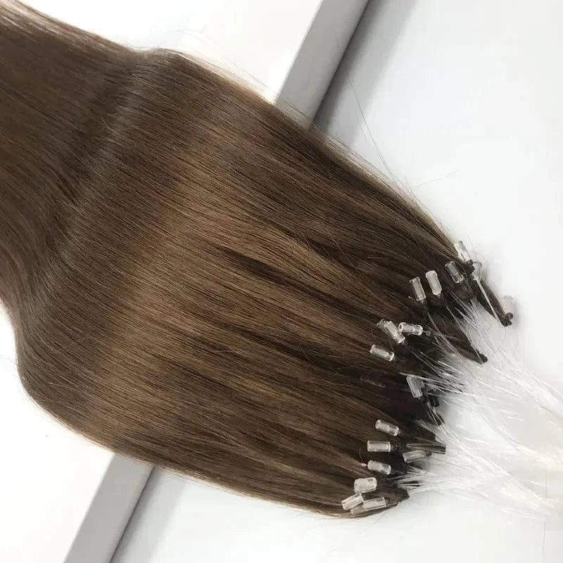 Latest invention Hair Extension H6 feather Hair extension invisible and comfortable full Cuticle Aligned human Hair