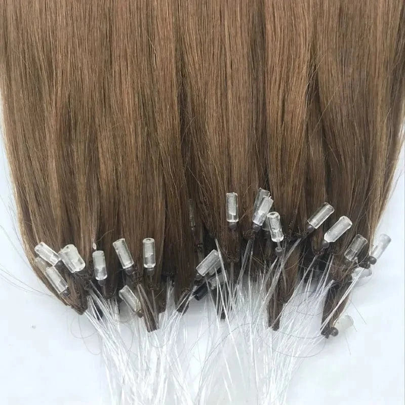 Latest invention Hair Extension H6 feather Hair extension invisible and comfortable full Cuticle Aligned human Hair