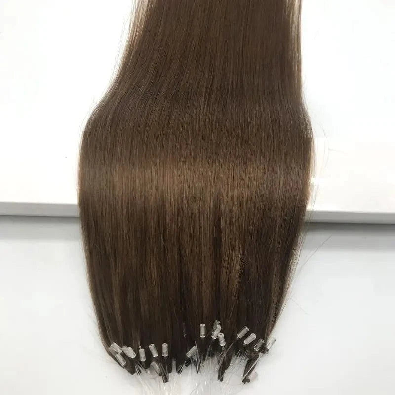 Latest invention Hair Extension H6 feather Hair extension invisible and comfortable full Cuticle Aligned human Hair