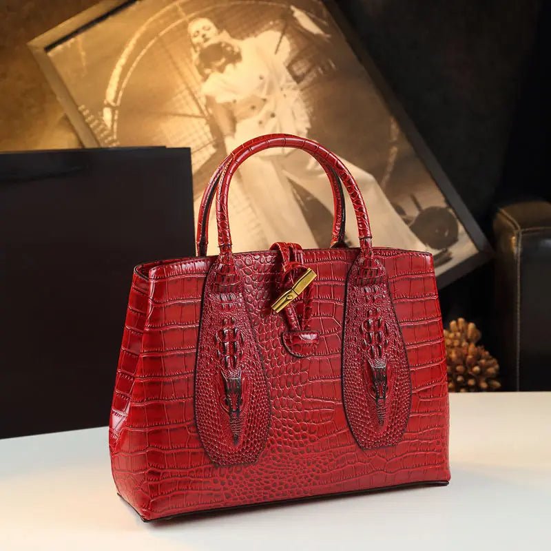 Leather Handbag 2025 New Large Capacity Fashion Shoulder Cross - body Bags for Women Sac À Main Femme - SN Wigs & More