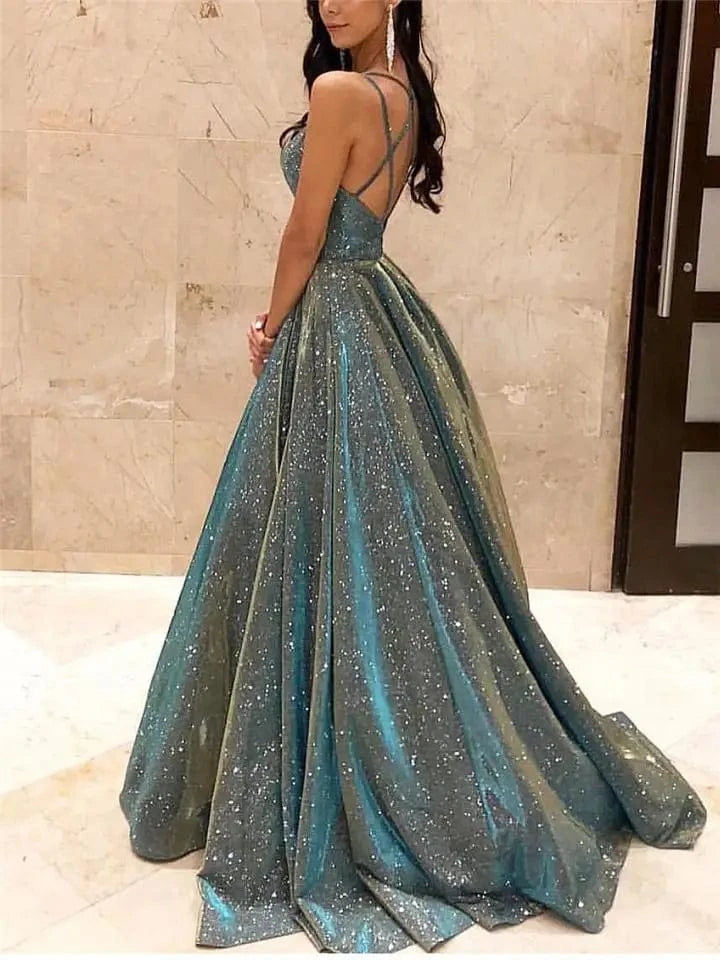 Liu Ming Elegant 2024 New Fashion Women Bling Glitter Sequins Long Sleeve Bodycon Evening Party Maxi Dresses