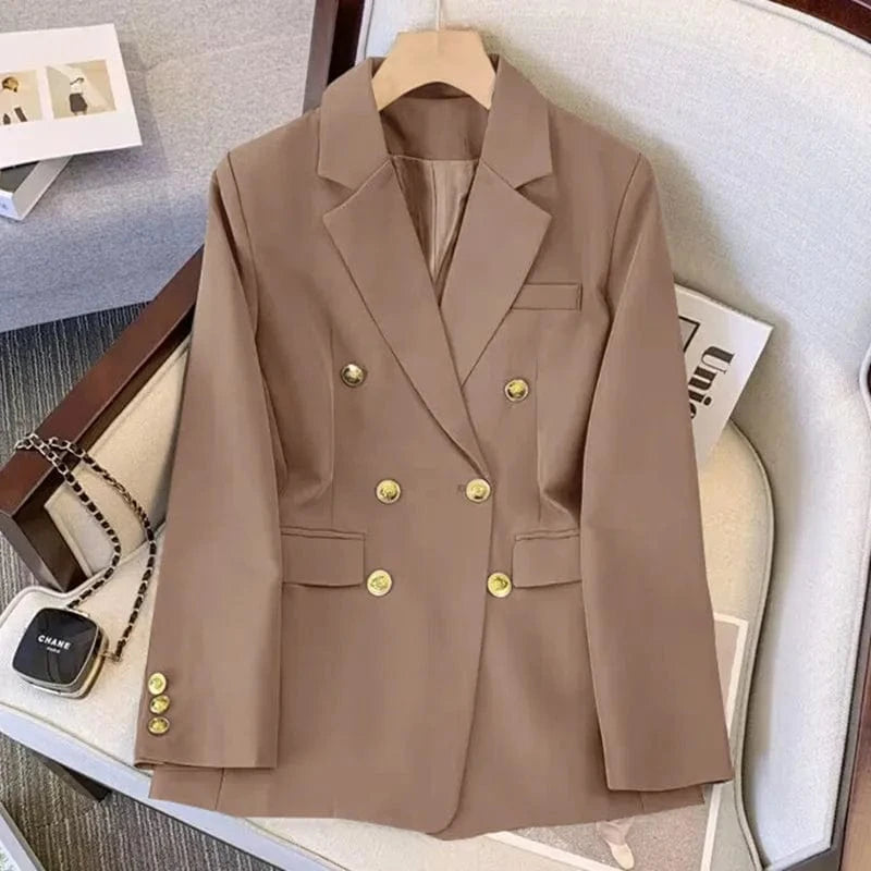 Liu Ming Fashion Wholesale Spring Autumn Women High End Blazer 2 Piece Pants Set