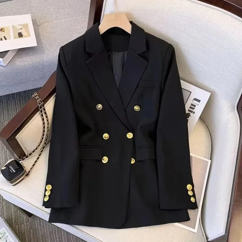 Liu Ming Fashion Wholesale Spring Autumn Women High End Blazer 2 Piece Pants Set