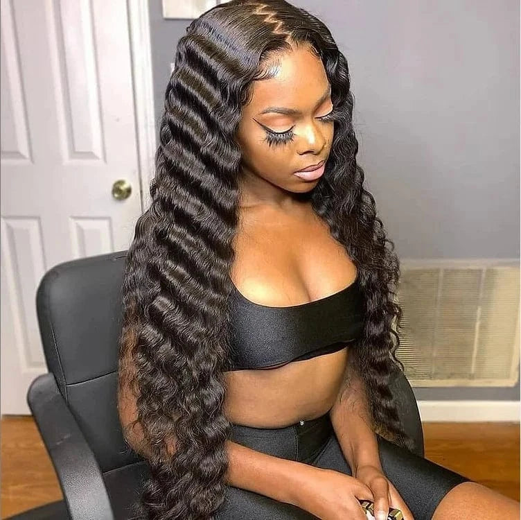 loose deep wig / 20 Inches Sunlight kinky curly virgin brazilian cuticle aligned hair silk wig topper for women cheveux humain vierge en gros
