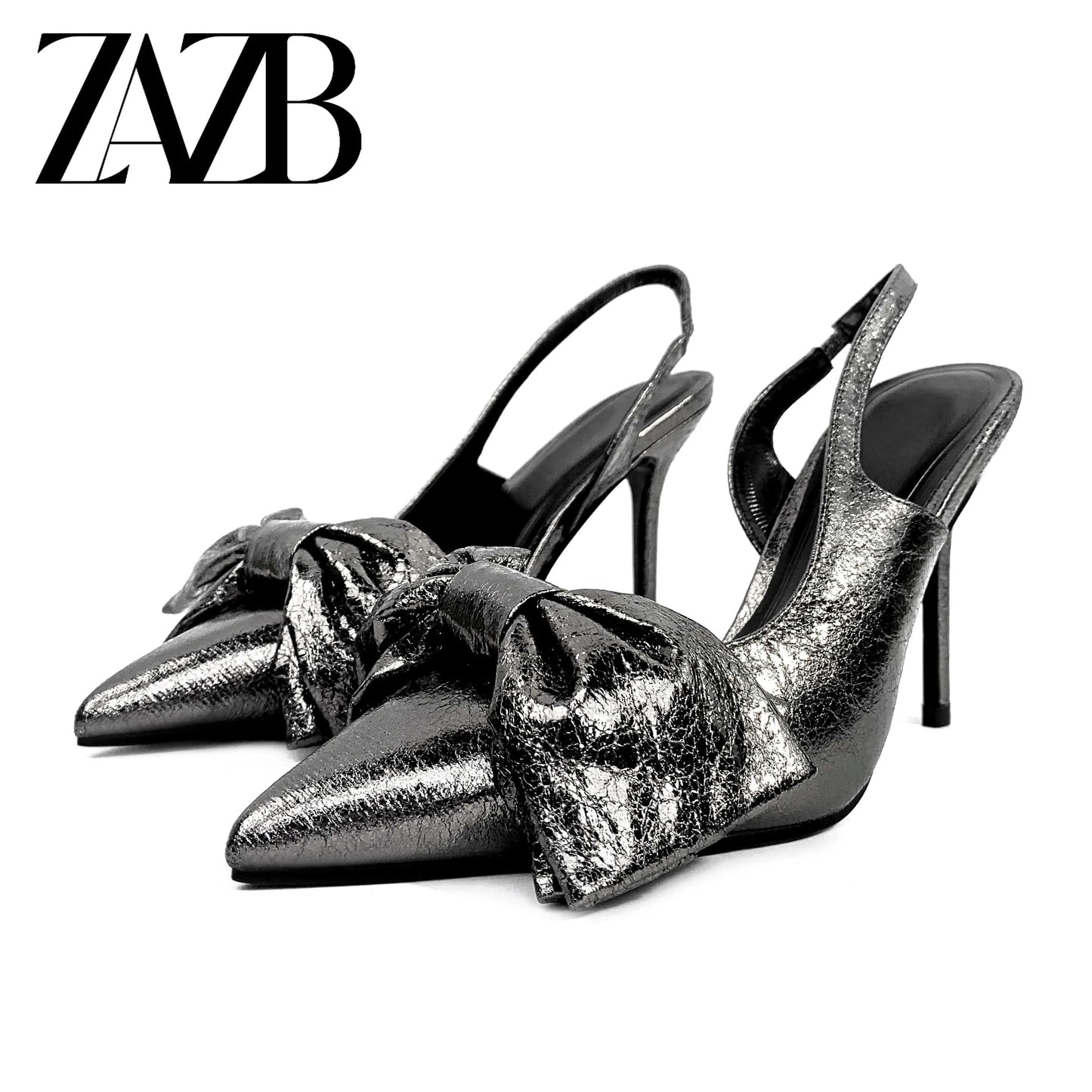 Luxury customized shiny bow designer sandals for women and women fashion high heel sandals for women comfort
