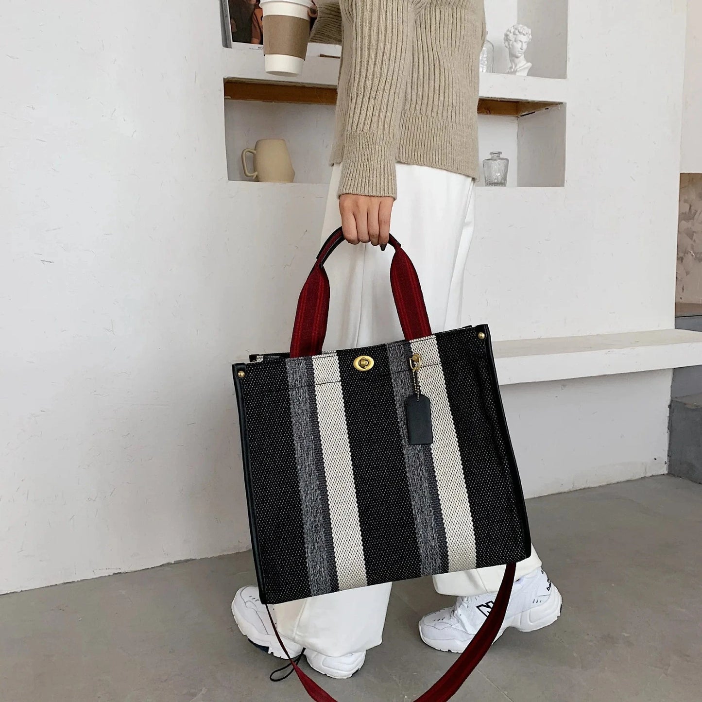 Luxury Designer Women's Tote Handbag