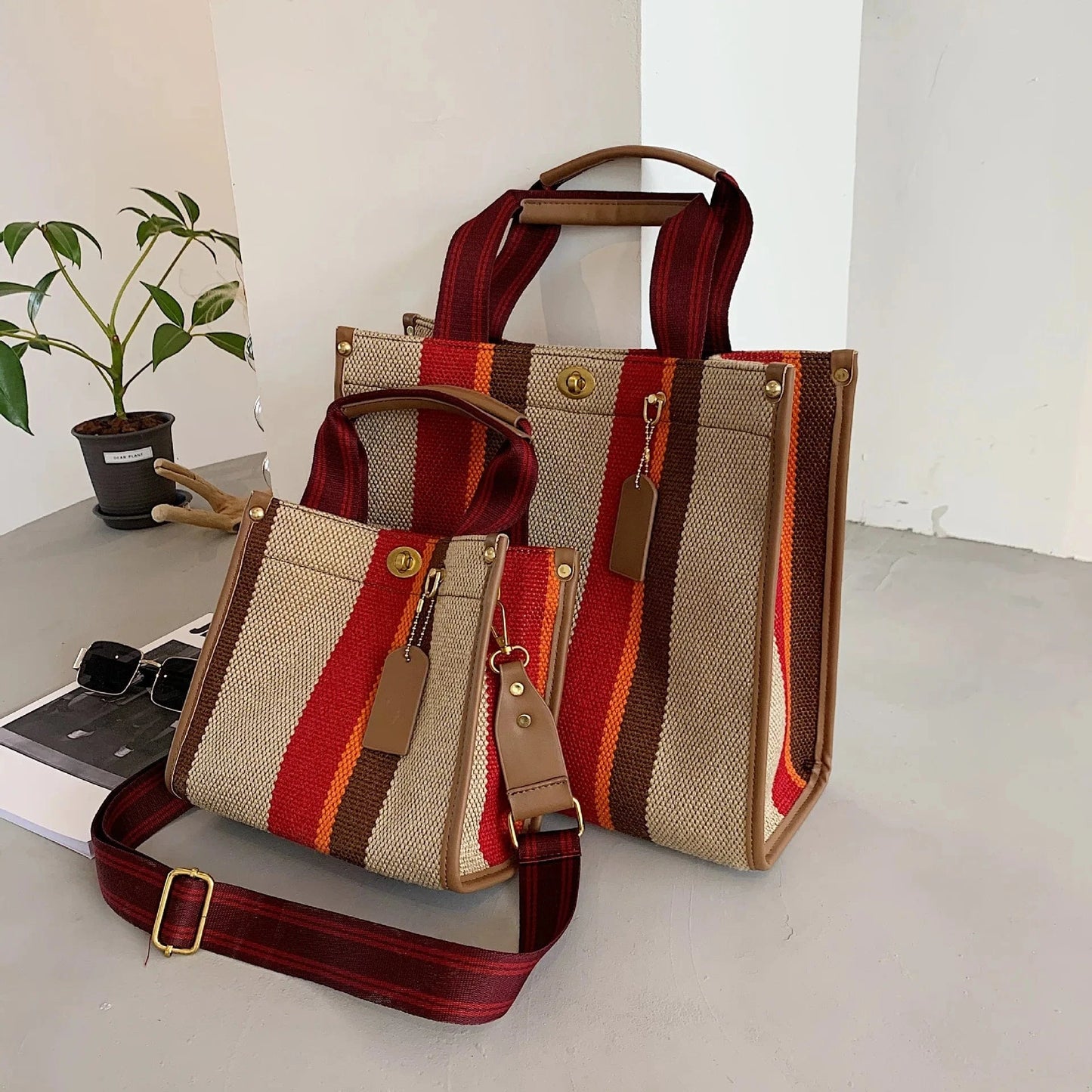 Luxury Designer Women's Tote Handbag