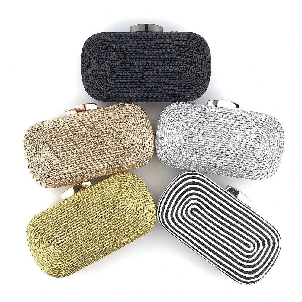 Luxury New Design Evening Clutch Crystals Rhinestones Prom Bag Fancy Handbags Purse Wedding Party Bag