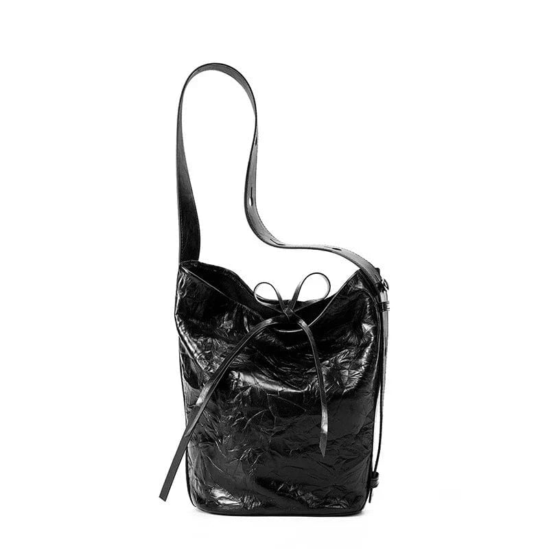 Luxury Women'S New Ladies Hand Tote Bags Bucket Genuine Leather Shoulder Crossbody Bags Underarm Women 2024 Large Capacity