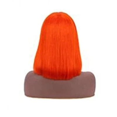 Machine Made Wig Vendor YesWigs Wholesale Bob 10 12 Inch Colorful Hair Wig 4x4 Closure Swiss Lace 150% Density 613 Blonde Bob
