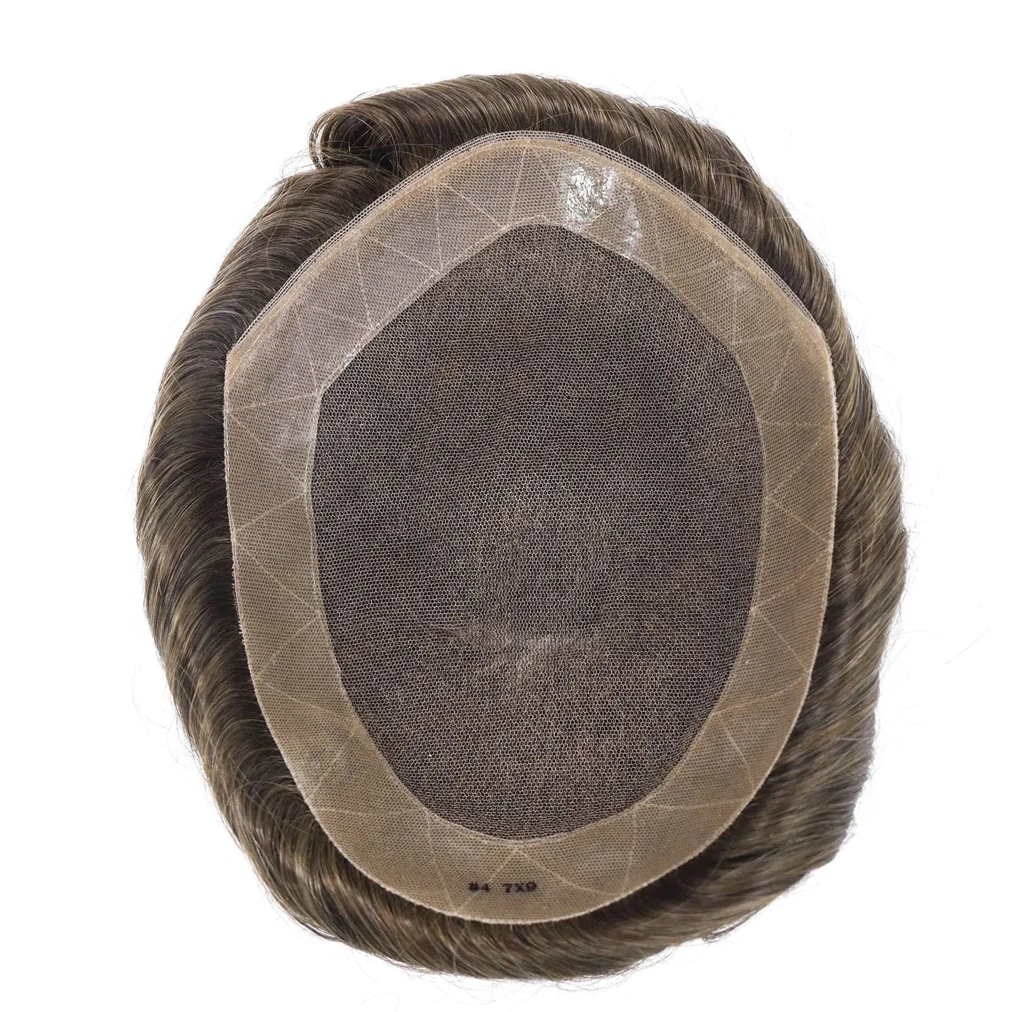 Man Hair Replacement Systems Around Mono Lace Top Cap Precut Men Toupee Natural Human Hair Hairpieces For Male