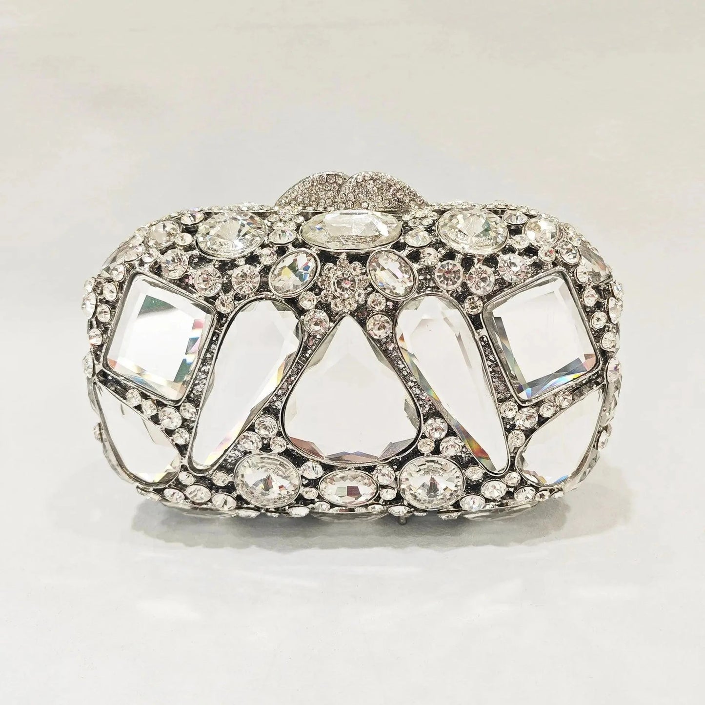 Manufacturer Custom Logo Luxury Diamond Gold Womens Clutches Bridal Wedding Clutch Purse Party Bags Ladies Crystal Evening Bags
