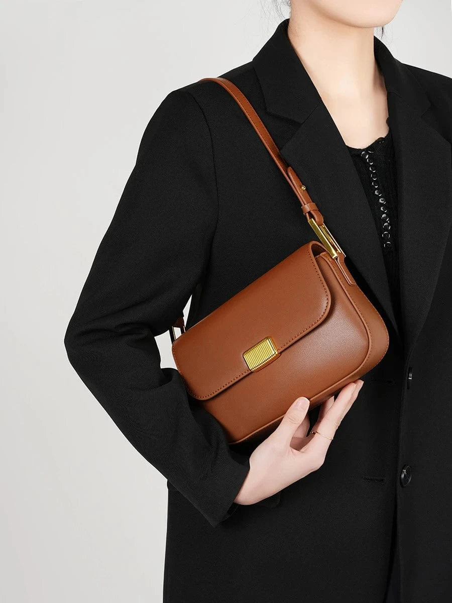 Manufacturers For Customs Vintage Designed Square Women'S Women Crossbody Shoulder Bags Genuine Leather Fashion Trend Handbags