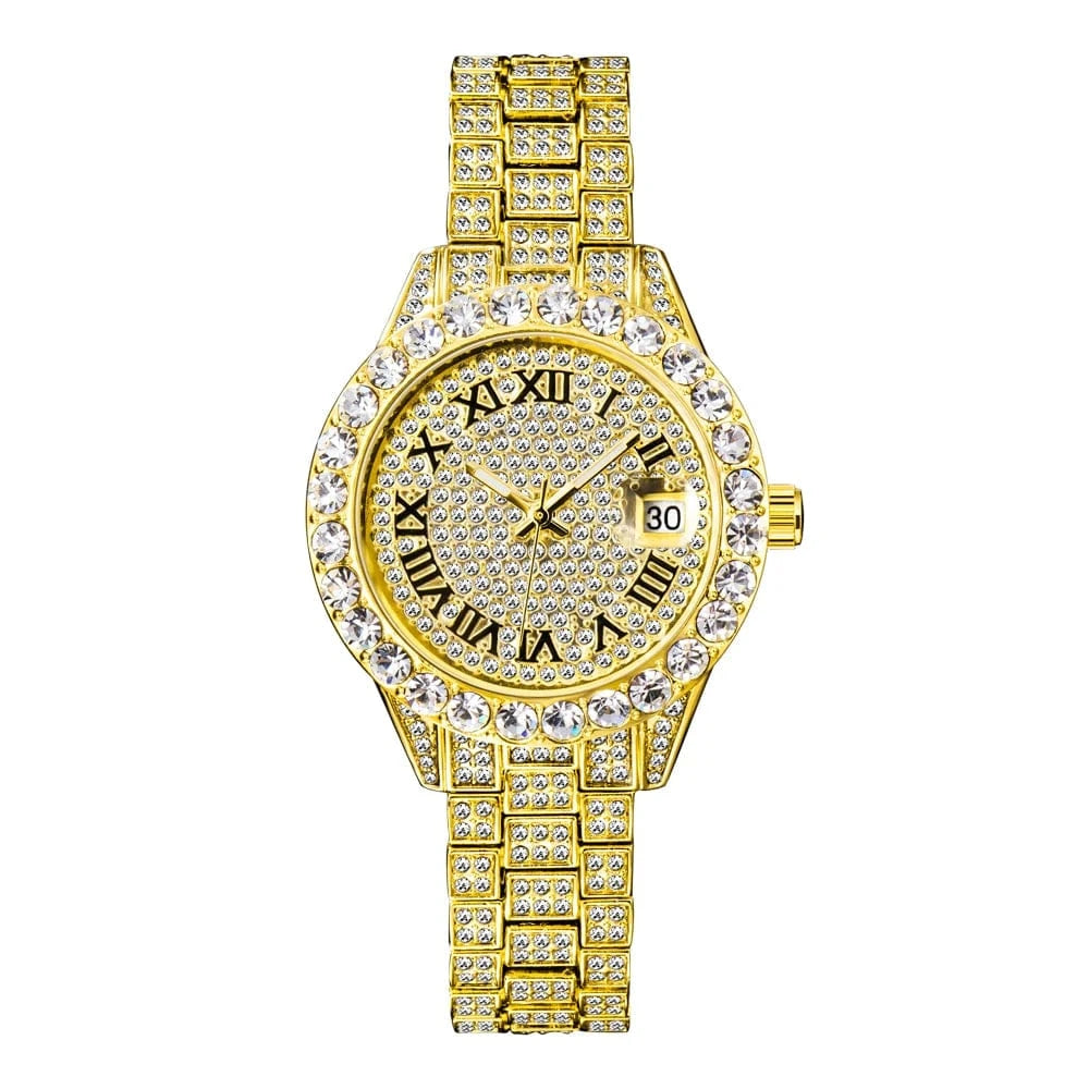 MISSFOX Pink Women Watch Luxury Small Face Elegant Quartz Watches For Ladies Icy Look Party Jewelry Mini Babe So Cute Arm Clock