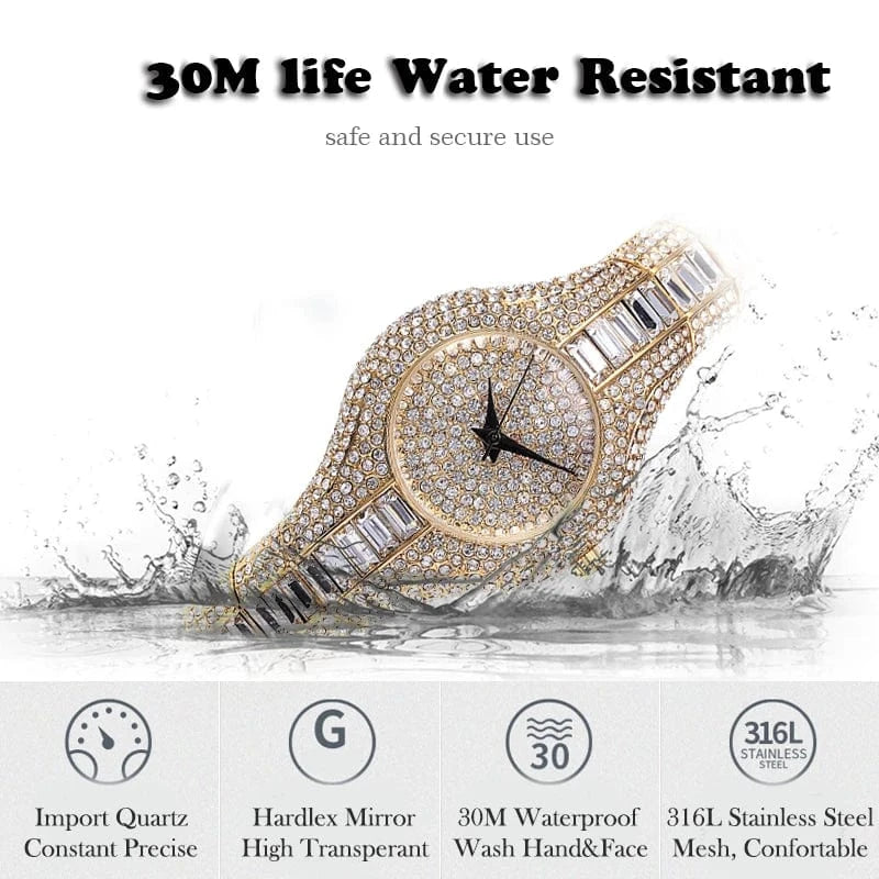 MissFox V196 Woman Watches Luxury Popular rhinestone Sphere Silver Jewelry Ladies Watch Color Diamond Bracelet Wristwatch