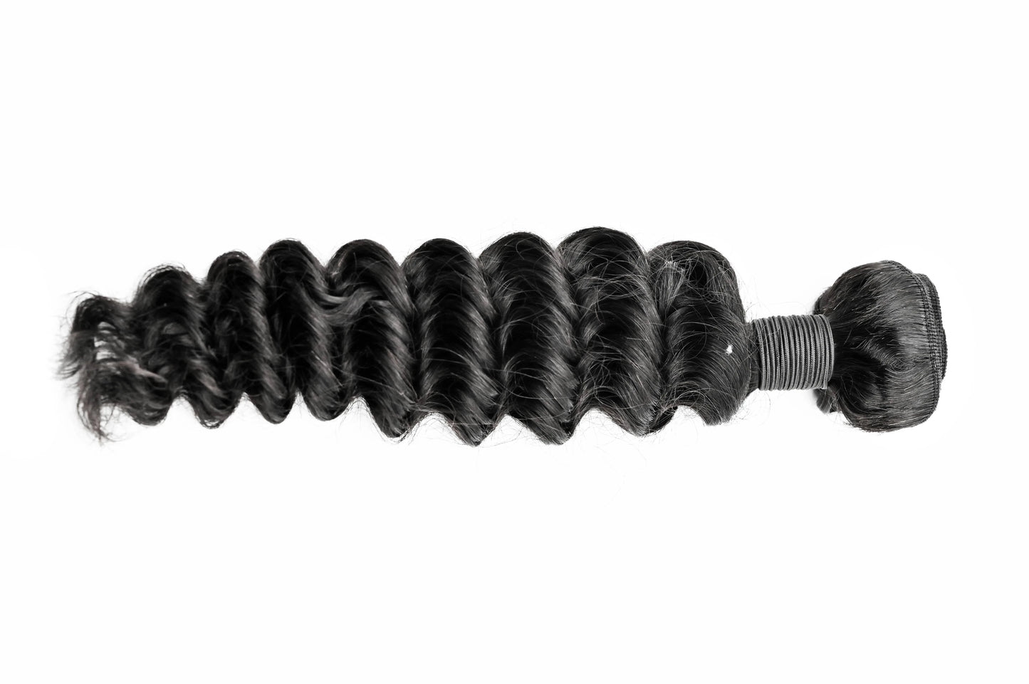 Natural color / 10 Inches Wholesale Deep Wave Hair Bundles Vendors Mink Brazilian Human Hair Bundles Cuticle Aligned Virgin Raw Hair