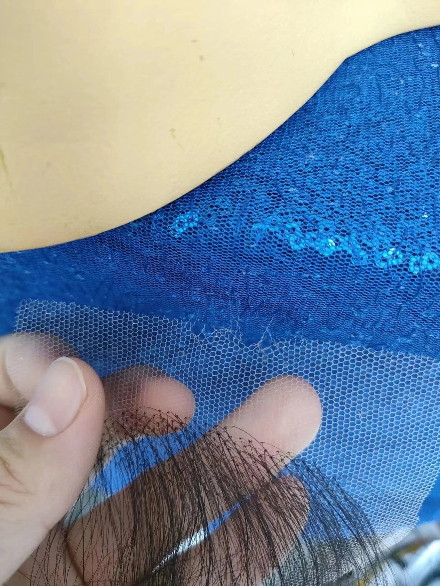 Natural color / 6 Inches Amara Hair summer new popular human hair pre-plucked front wig plucked clip in bangs clip in bang hair extensions fast ship in s