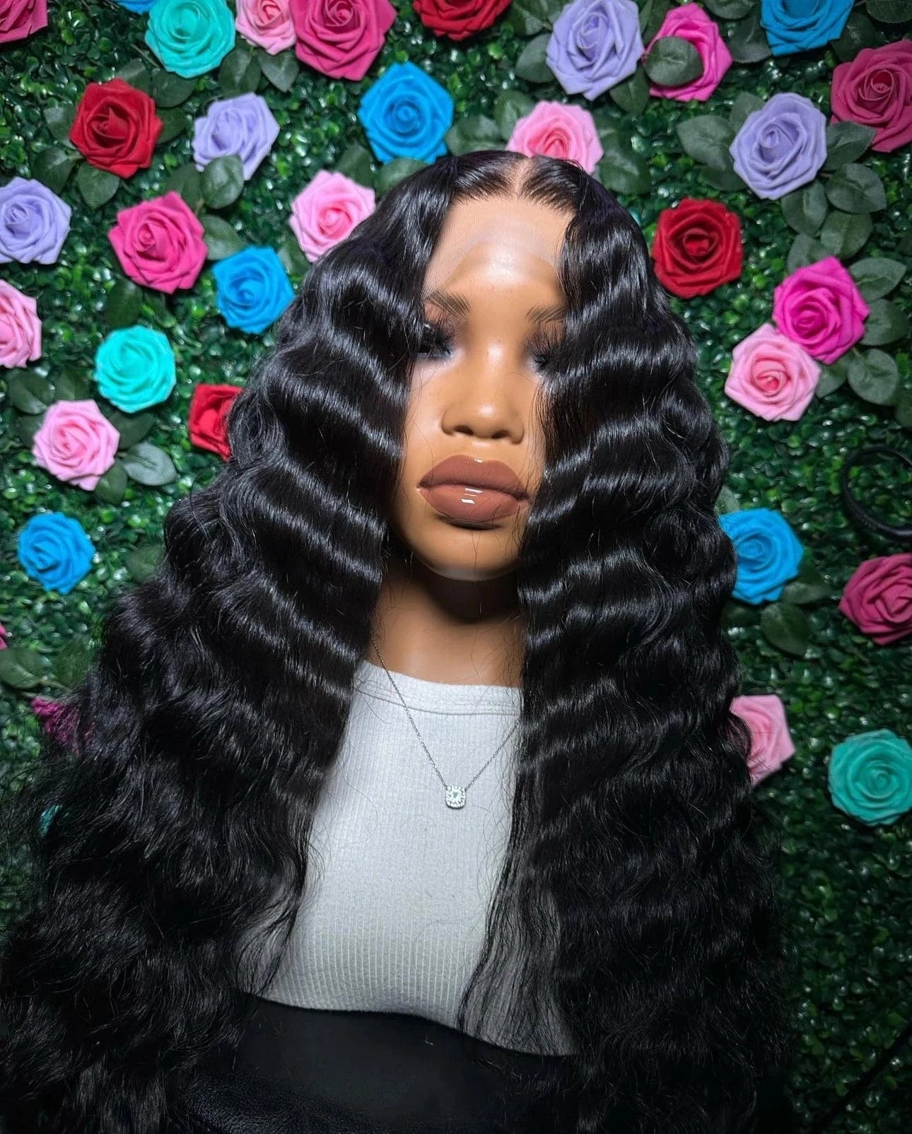natural hair wigs Raw Indian Cuticle Aligned Hair deep wave straight Wig Loose Deep Glueless HD Lace Wigs Human Hair