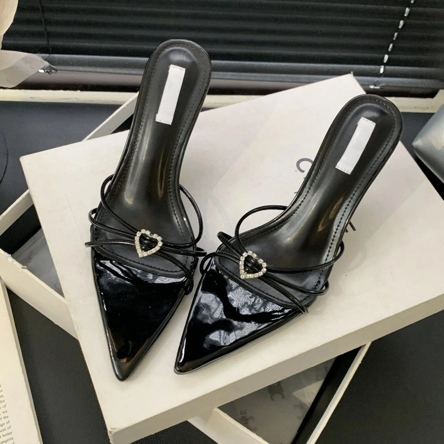 New 2024 Summer pointed toe open toe high heel sandals ready stock factory hot sale