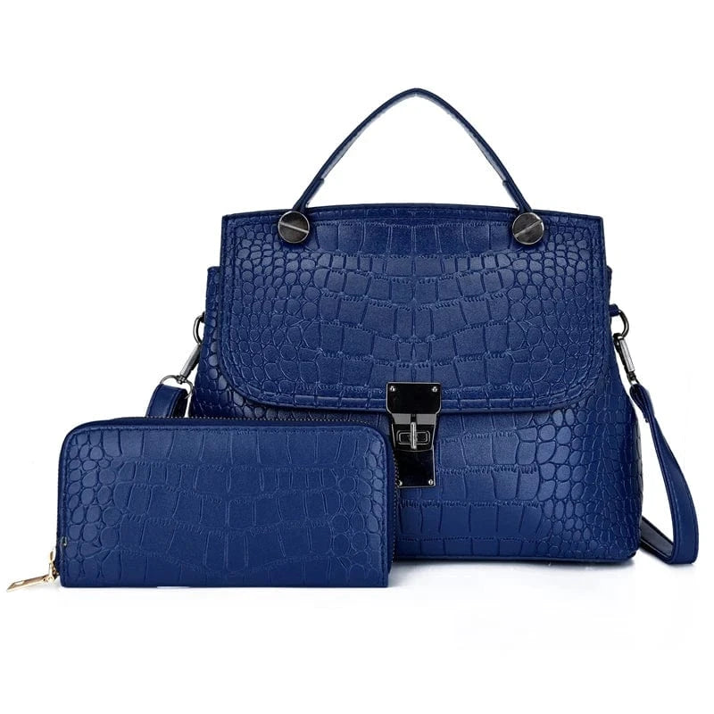 New Arrival Designer Women Purses Bags Handbags 2 in 1 Handbag Set Fashion Shoulder Bags For Lady