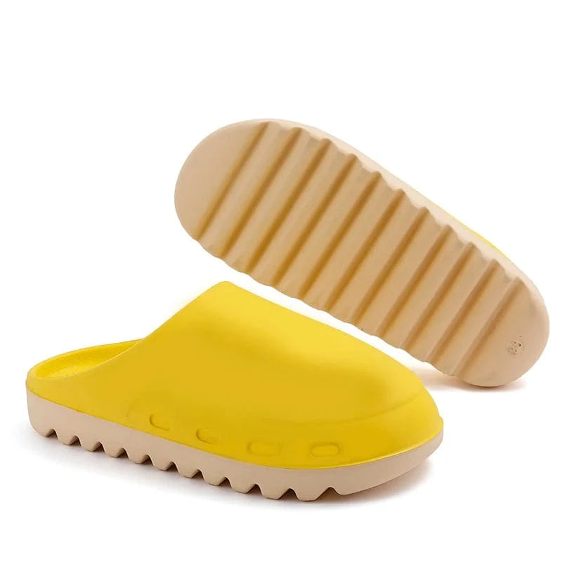 New arrival light weight safety toe women garden clogs eva casual slides sandals big size 48 49 plus factory customize factory