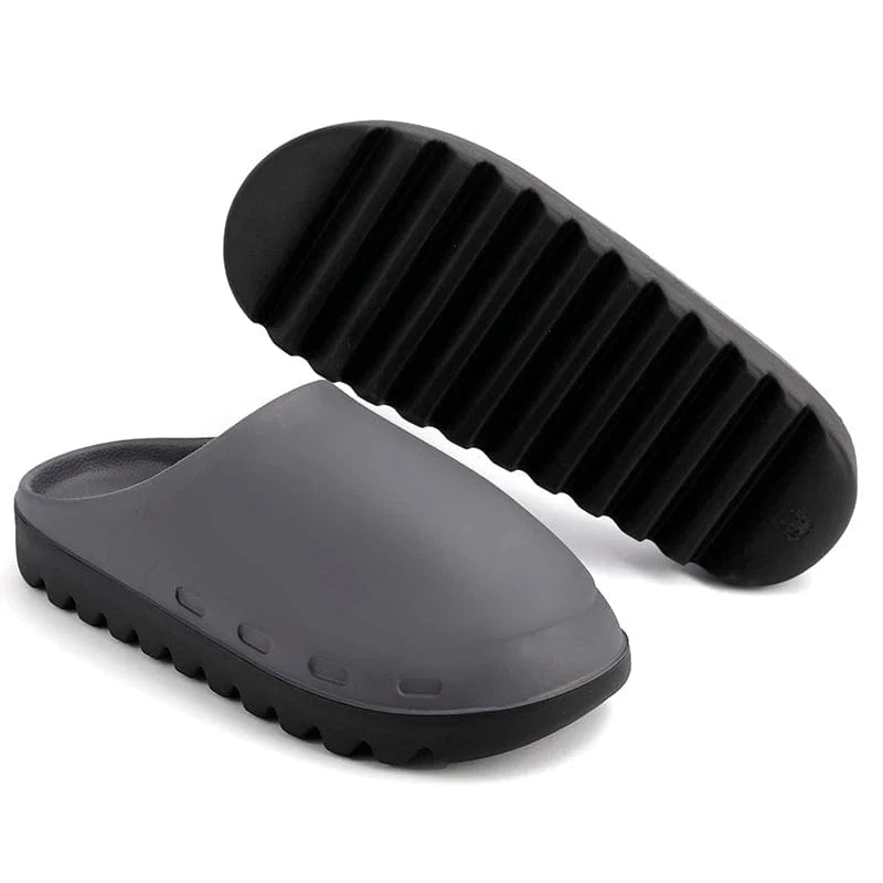 New arrival light weight safety toe women garden clogs eva casual slides sandals big size 48 49 plus factory customize factory