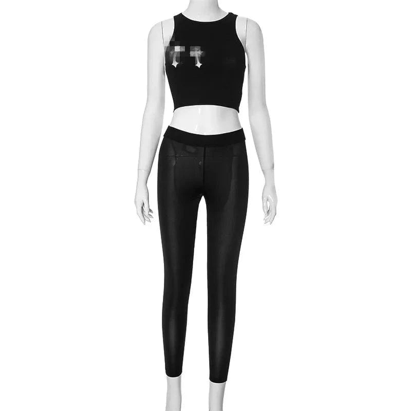 New arrivals 2024 summer boutique trendy popular usa clothing designer two piece pants set