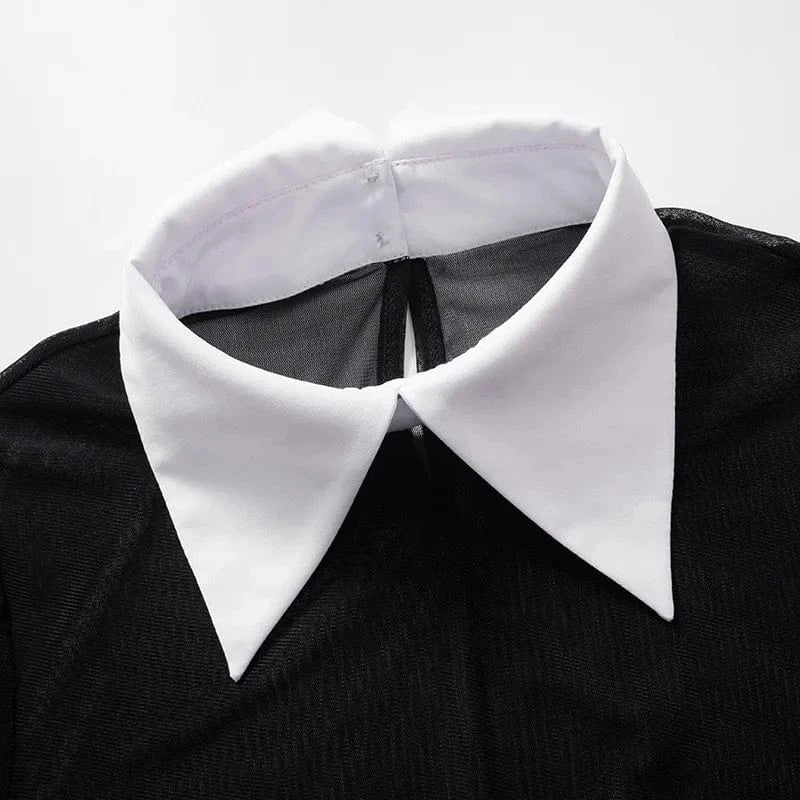 New arrivals boutique 2024 spring polo hot sexy mesh elegant maxi women's dresses